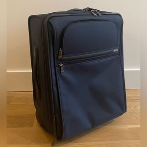 International Carry On Tumi Suitcase - Navy